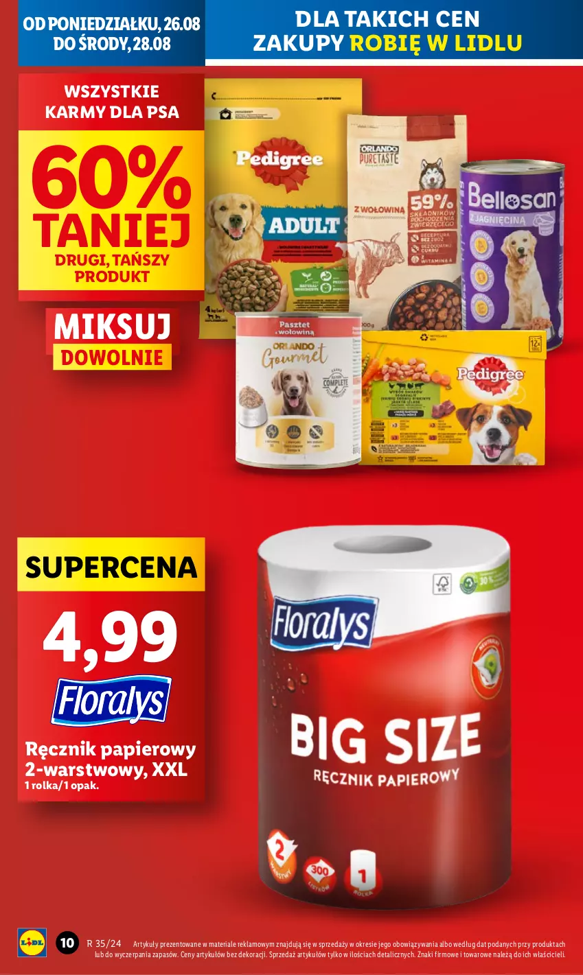 Gazetka promocyjna Lidl - GAZETKA - ważna 26.08 do 28.08.2024 - strona 10 - produkty: Papier, Ręcznik