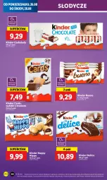 Gazetka promocyjna Lidl - GAZETKA - Gazetka - ważna od 28.08 do 28.08.2024 - strona 48 - produkty: HiPP, Kinder Bueno, Czekolada, Kinder