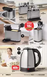 Gazetka promocyjna Netto - Od Czwartku - Gazetka - ważna od 25.02 do 25.02.2026 - strona 2 - produkty: Zlew, Czajnik elektryczny, Czajnik, Organizer, Dozownik