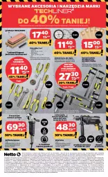 Gazetka promocyjna Netto - Od Czwartku - Gazetka - ważna od 25.02 do 25.02.2026 - strona 8 - produkty: Odkurzacz, Kujawski, Top, Sok, Gry, Gra, Wiertarka, Szlifierka kątowa, Karp, Tarka, Podlaski, Stock, Szlifierka, Wino, Zestaw narzędzi, Fa