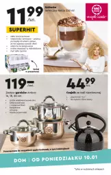 Gazetka promocyjna Biedronka - Okazje tygodnia - Gazetka - ważna od 26.01 do 26.01.2022 - strona 7 - produkty: Piec, Por, Miarka, Czajnik, Uchwyty, LANA, Pokrywa, Fa