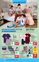 Gazetka promocyjna Aldi - Pełna oferta - Gazetka - ważna od 26.07 do 26.07.2025 - strona 28 - produkty: Ser, Koszula nocna, Majtki, Karp, Kosz, Skarpetki, Koszula, Dzieci, Bokserki, Harry Potter, Piżama
