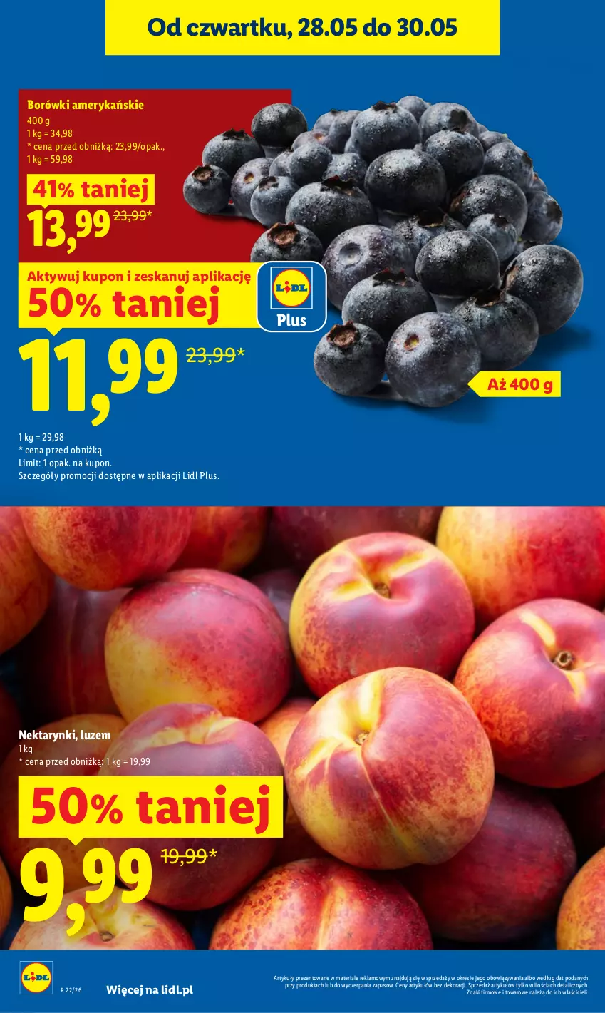 Gazetka promocyjna Lidl - Gazetka ważna od 28.05 do 30.05 - ważna 28.05 do 30.05.2026 - strona 18 - produkty: Nektar