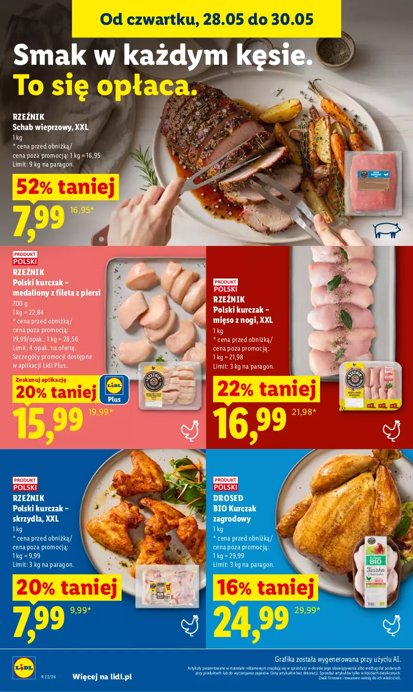 Gazetka promocyjna Lidl - Gazetka ważna od 28.05 do 30.05 - ważna 28.05 do 30.05.2026 - strona 44 - produkty: Gra, Grafika, Kurczak, Lion, Mięso, Schab wieprzowy