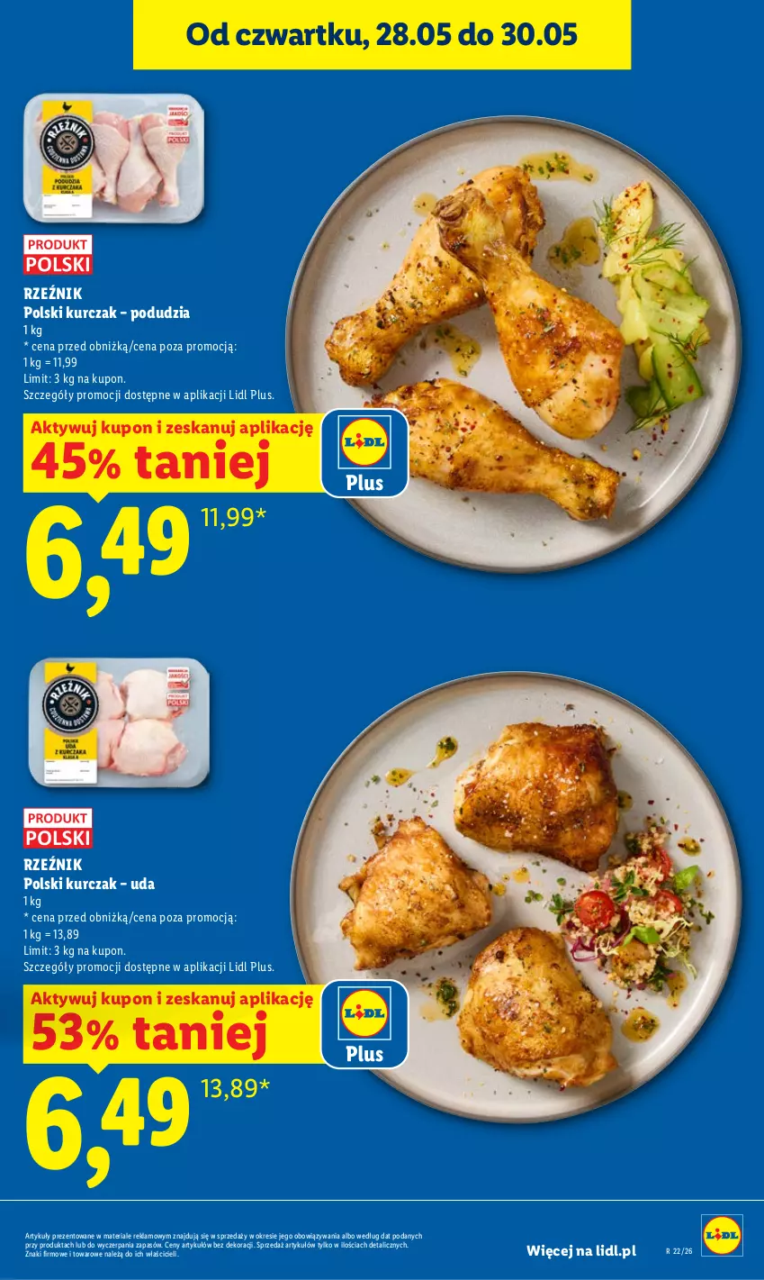 Gazetka promocyjna Lidl - Gazetka ważna od 28.05 do 30.05 - ważna 28.05 do 30.05.2026 - strona 9 - produkty: Kurczak