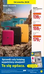 Gazetka promocyjna Lidl - Gazetka ważna od 28.05 do 30.05 - Gazetka - ważna od 30.05 do 30.05.2026 - strona 33 - produkty: Sok, Por, Gra, Walizka, Moda, Wittchen, Grafika