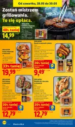 Gazetka promocyjna Lidl - Gazetka ważna od 28.05 do 30.05 - Gazetka - ważna od 30.05 do 30.05.2026 - strona 50 - produkty: Kurczak, Gra, Stek wołowy, Karkówka wieprzowa, Stek, Polędwiczki z kurczaka, Boczek, Grill, Grafika