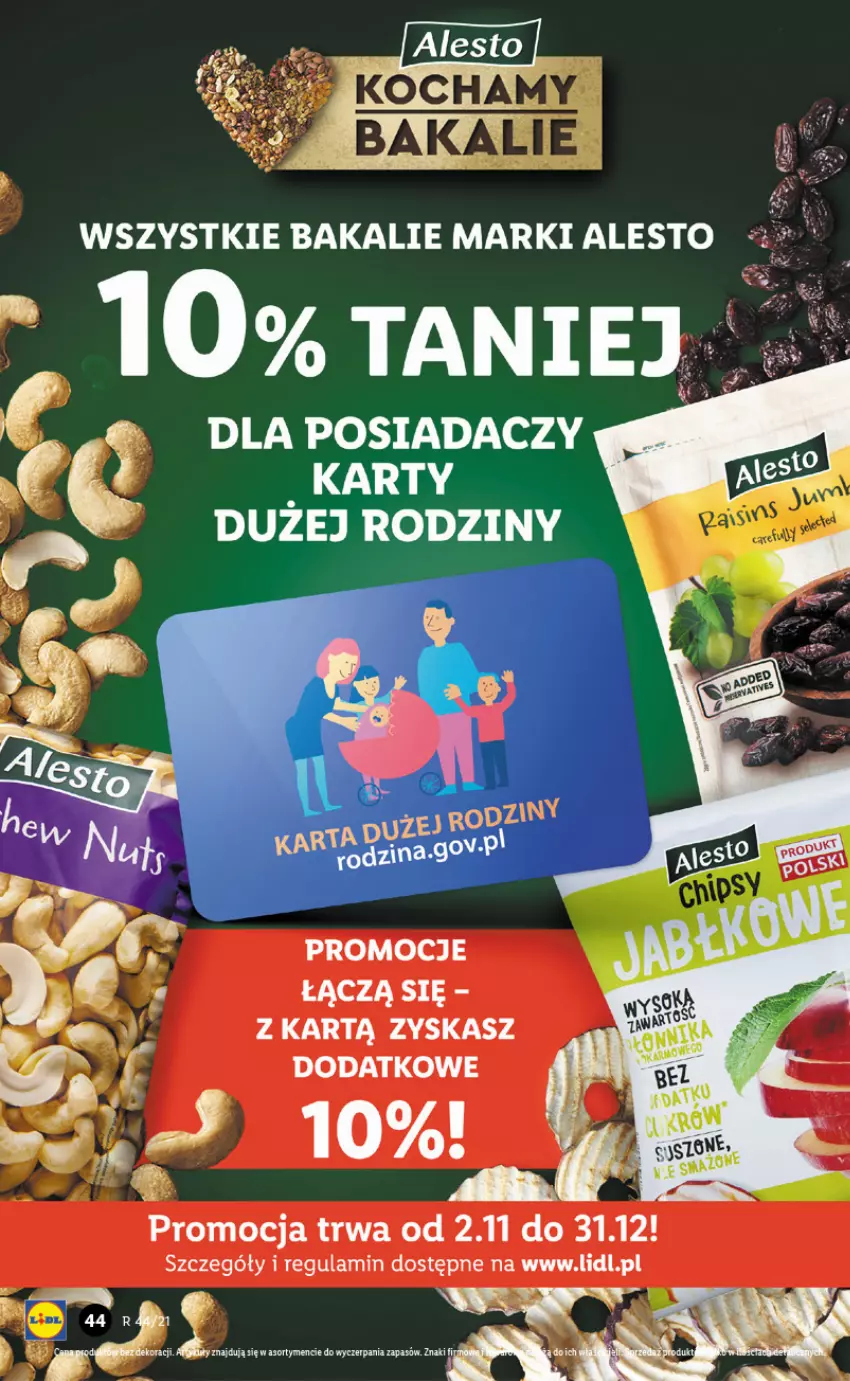 Gazetka promocyjna Lidl - GAZETKA - ważna 02.11 do 03.11.2021 - strona 44