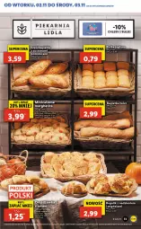 Gazetka promocyjna Lidl - GAZETKA - Gazetka - ważna od 03.11 do 03.11.2021 - strona 13 - produkty: Ser, Koc, Bagietka, Rogal, Szpic, Chleb