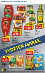 Gazetka promocyjna Lidl - GAZETKA - Gazetka - ważna od 03.11 do 03.11.2021 - strona 32 - produkty: Mus, Gin, Monini, Pudliszki, Kamis, Dania gotowe, Musztarda