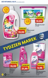 Gazetka promocyjna Lidl - GAZETKA - Gazetka - ważna od 03.11 do 03.11.2021 - strona 40 - produkty: Płyn do prania, Surf, Kapsułki do prania