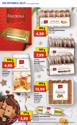 Gazetka promocyjna Lidl - GAZETKA - Gazetka - ważna od 03.11 do 03.11.2021 - strona 48 - produkty: Piernik, Ser, Wafle, Deser, Aksam, Chleb, Lazur, Fa