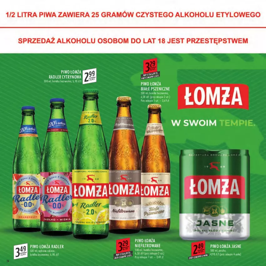 Gazetka promocyjna Stokrotka - Katalog Grill - ważna 21.04 do 04.05.2022 - strona 24 - produkty: Piwo, Radler