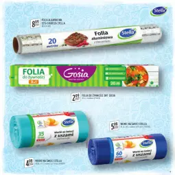 Gazetka promocyjna Stokrotka - Katalog Grill - Gazetka - ważna od 04.05 do 04.05.2022 - strona 11 - produkty: Noż, Worki na śmieci, Worki na śmiec, Folia aluminiowa