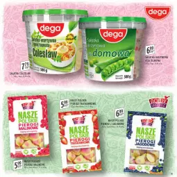 Gazetka promocyjna Stokrotka - Katalog Grill - Gazetka - ważna od 04.05 do 04.05.2022 - strona 55 - produkty: Sałatka, Pierogi, Dega, Sałat