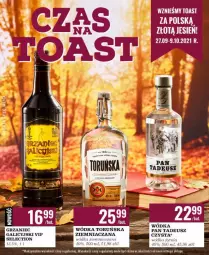 Gazetka promocyjna Biedronka - Czas na Toast - Gazetka - ważna od 09.10 do 09.10.2021 - strona 1 - produkty: Sok, Kret, Wódka