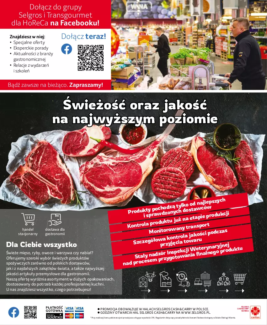 Gazetka promocyjna Selgros - Oferta gastronomiczna - ważna 17.11 do 30.11.2022 - strona 16 - produkty: Fa, LG, Mięso, Owoce, Por, Sok, Tera, Tran, Warzywa