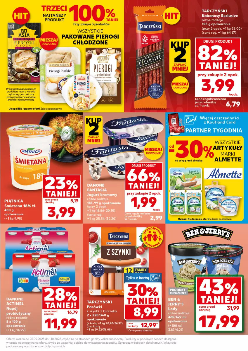Gazetka promocyjna Kaufland - Mocny Start - ważna 29.09 do 01.10.2025 - strona 7 - produkty: Parówki, Piątnica, Pierogi, Por, Waga