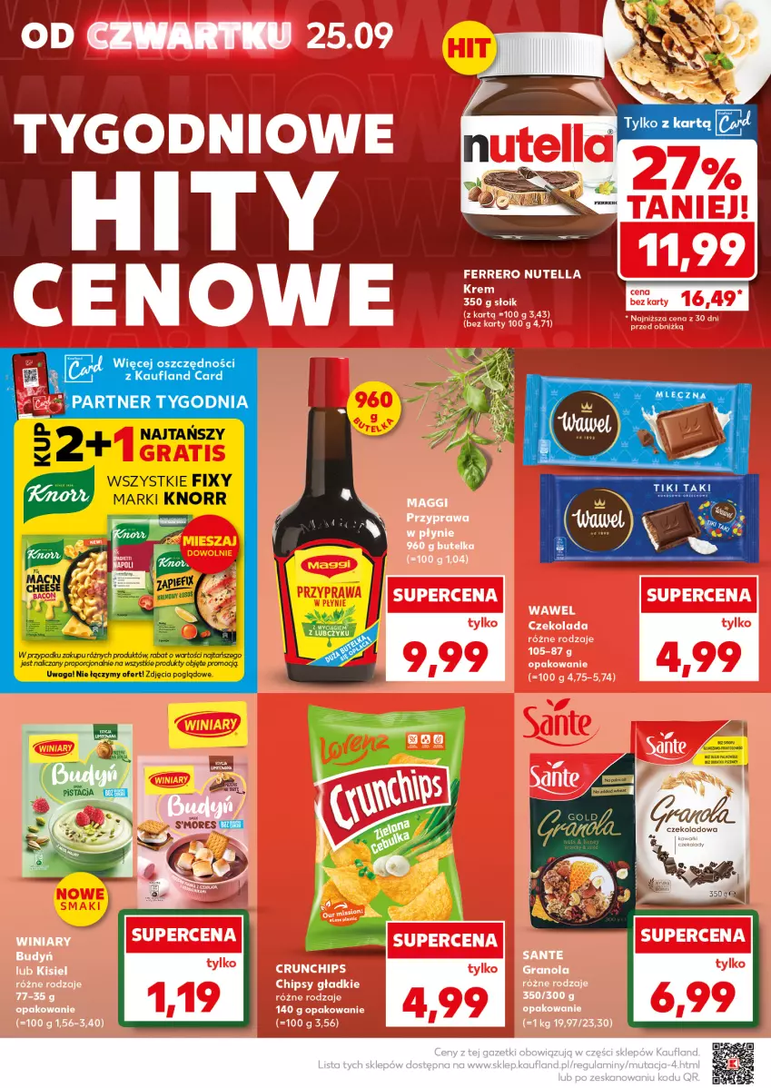 Gazetka promocyjna Kaufland - Mocny Start - ważna 29.09 do 01.10.2025 - strona 8 - produkty: Gra, Kawa, Knorr, Olej, Por, Syrop, Waga