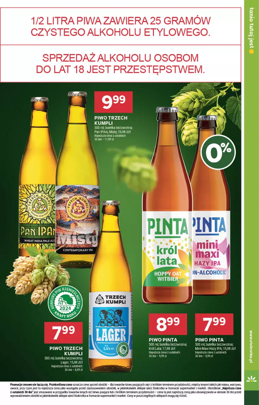 Gazetka promocyjna Stokrotka - Supermarket - ważna 26.06 do 02.07.2025 - strona 33 - produkty: Fa, Gra, Mięso, Owoce, Piwa, Piwo, Ser, Warzywa