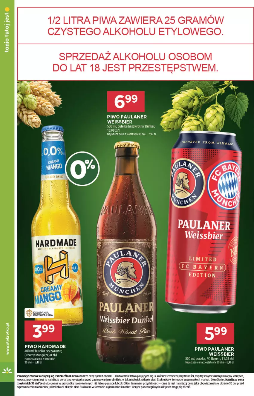 Gazetka promocyjna Stokrotka - Supermarket - ważna 26.06 do 02.07.2025 - strona 36 - produkty: Gra, Mięso, Owoce, Piwa, Piwo, Warzywa