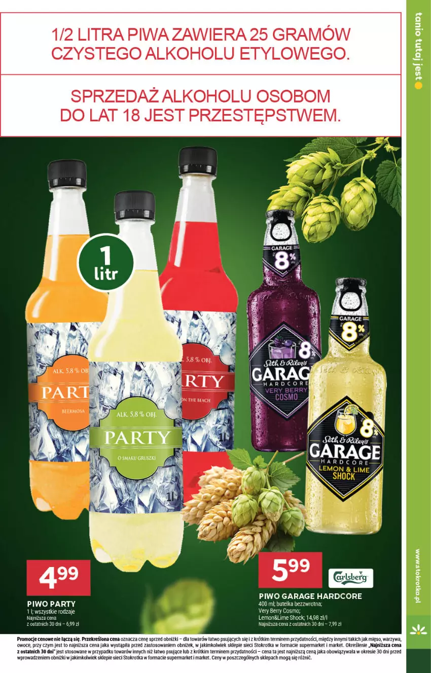 Gazetka promocyjna Stokrotka - Supermarket - ważna 26.06 do 02.07.2025 - strona 39 - produkty: Gra, Mięso, Owoce, Piwa, Piwo, Warzywa