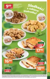 Gazetka promocyjna Stokrotka - Supermarket - Gazetka - ważna od 02.07 do 02.07.2025 - strona 19 - produkty: Ciastka, Warzywa, Ser, Szarlotka, Sezam, Rogal, Owoce, Mięso
