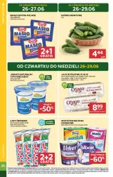 Gazetka promocyjna Stokrotka - Supermarket - Gazetka - ważna od 02.07 do 02.07.2025 - strona 2 - produkty: Jogurt naturalny, Warzywa, Gra, Papier, Jaja, Jogurt, Lody, Ręcznik, Farm Milk, Owoce, Grunt, Masło, Mięso, Fa