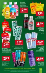 Gazetka promocyjna Stokrotka - Supermarket - Gazetka - ważna od 02.07 do 02.07.2025 - strona 25 - produkty: Ser, Mus, Napój energetyczny, Red Bull, Ananas, Fortuna, Tiger, Mango, Napój, Magnez