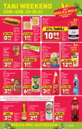Gazetka promocyjna Aldi - Pełen katalog - Gazetka - ważna od 25.03 do 25.03.2023 - strona 19 - produkty: Piwa, Piwo, Kawa rozpuszczalna, Por, Gry, Gra, Cukier, Kawa, Diamant, Coca-Cola, Perła, Bagietka, Oranżada, Hellena, Miód, Półbagietka, Baton, Kubuś, Cukier trzcinowy, Kasza, Napój, Pomidory, Kasza gryczana, Pomidory krojone