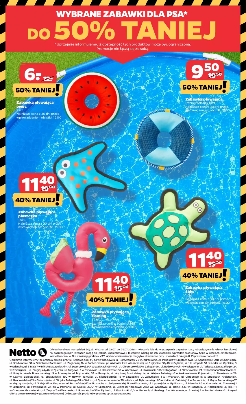 Gazetka promocyjna Netto - Od Czwartku - ważna 23.07 do 25.07.2026 - strona 33 - produkty: Fa, Gra, Gry, Karp, Kujawski, Płaszcz, Podlaski, Sok, Stock, Top, Wino, Zabawka