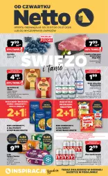 Gazetka promocyjna Netto - Od Czwartku - Gazetka - ważna od 25.07 do 25.07.2026 - strona 1 - produkty: Piwa, Piwo, Lubella, Makaron, Ser, Mus, Gra, Borówka, Królewski, Bell, Tyskie, Tera, Lody, Spaghetti, Muszynianka, Woda mineralna, Bella, Woda, Fa