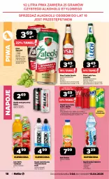 Gazetka promocyjna Netto - Od Poniedziałku - Gazetka - ważna od 13.04 do 13.04.2025 - strona 18 - produkty: Piwa, Piwo, Sok, Gra, Napój energetyczny, Coca-Cola, Tyskie, Napoje, Lack, Napój izotoniczny, Tymbark, Limonka, Kubuś Waterrr, Fanta, Kubuś, Sprite, Napój, Hortex, Fa