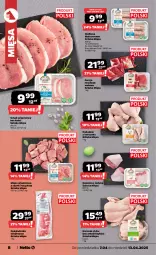 Gazetka promocyjna Netto - Od Poniedziałku - Gazetka - ważna od 13.04 do 13.04.2025 - strona 8 - produkty: Kurczak, Por, Polędwiczka wieprzowa, Golonka z indyka, Tusz, Schab wieprzowy, Kiełbasa biała, Kiełbasa, Mięso wieprzowe, Mięso, Podudzie z kurczaka