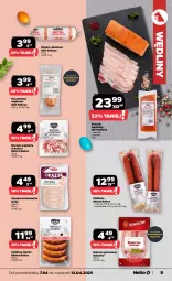 Gazetka promocyjna Netto - Od Poniedziałku - Gazetka - ważna od 13.04 do 13.04.2025 - strona 9 - produkty: Sok, Sokołów, Pasztet, Stół, Duda, Szynka, Boczek, Kiełbasa, Kiełbasa śląska