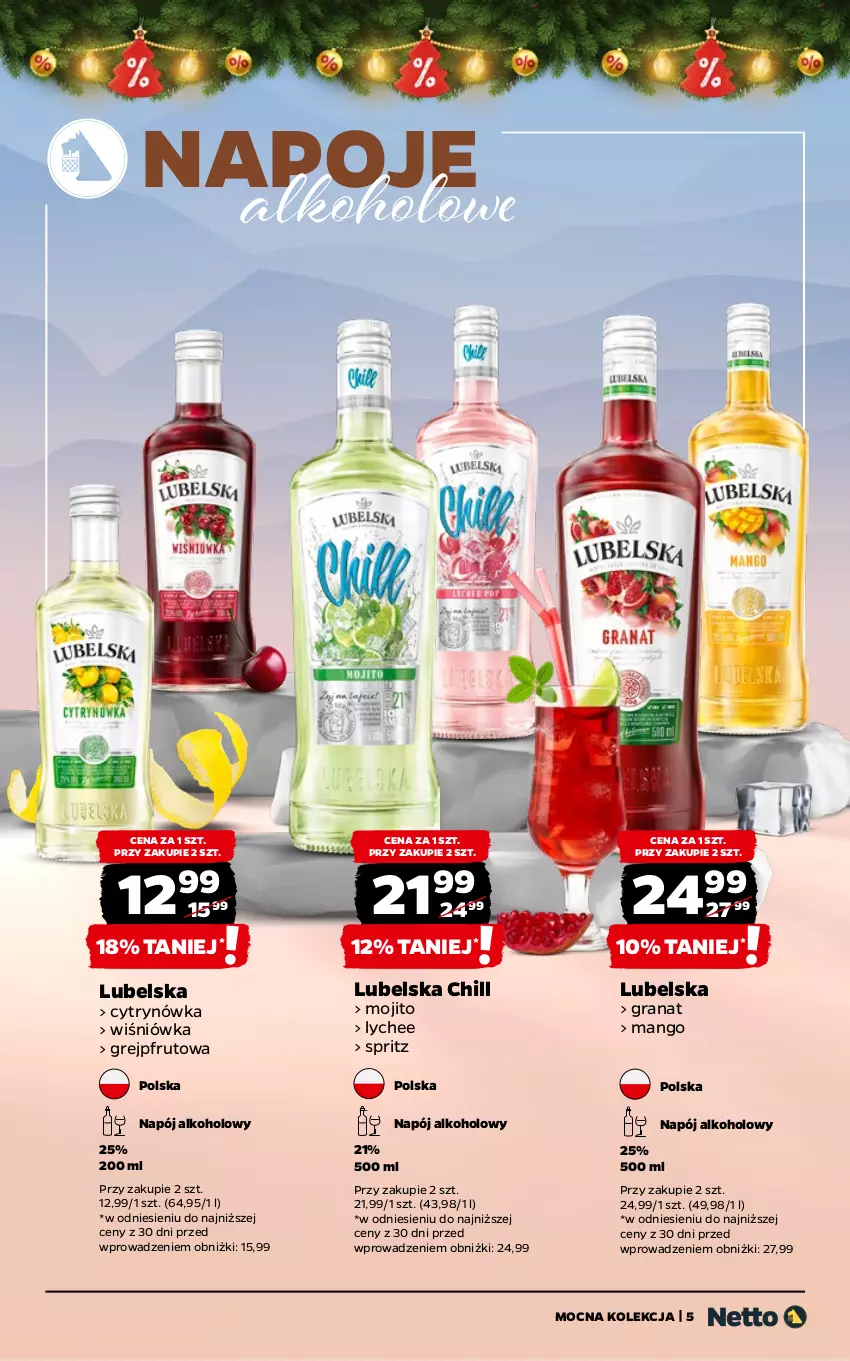Gazetka promocyjna Netto - Alkohole - Mocne - ważna 08.12 do 21.12.2025 - strona 5 - produkty: Gra, Granat, Grejpfrut, Mango, Napój, Napoje