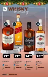 Gazetka promocyjna Netto - Alkohole - Mocne - Gazetka - ważna od 21.12 do 21.12.2025 - strona 14 - produkty: Koc, Bourbon, Whiskey, Johnnie Walker, Whisky, Jim Beam, Ballantine's