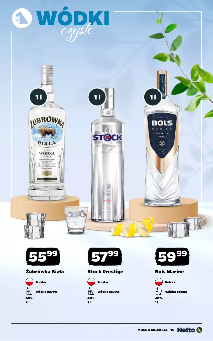 Gazetka promocyjna Netto - Alkohole - Mocne - ważna 13.04 do 26.04.2026 - strona 15 - produkty: Bols, Stock, Wódka