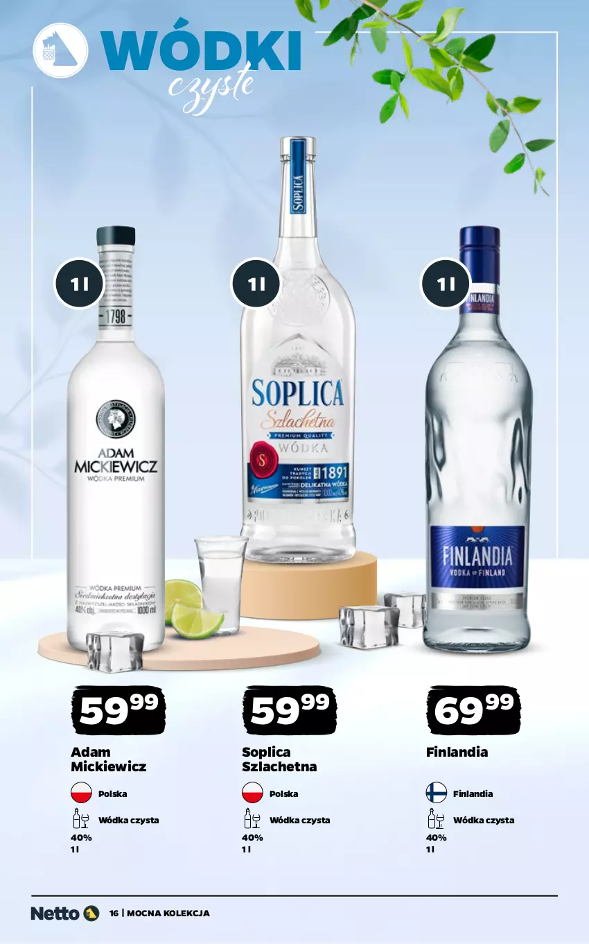 Gazetka promocyjna Netto - Alkohole - Mocne - ważna 13.04 do 26.04.2026 - strona 16 - produkty: Finlandia, Soplica, Wódka