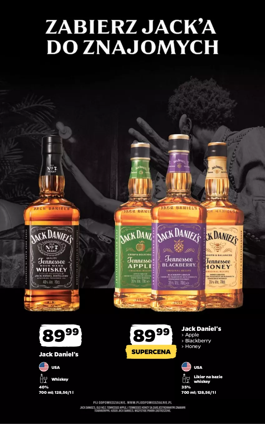Gazetka promocyjna Netto - Alkohole - Mocne - ważna 13.04 do 26.04.2026 - strona 22 - produkty: Jack Daniel's, Lack, Likier, Whiskey