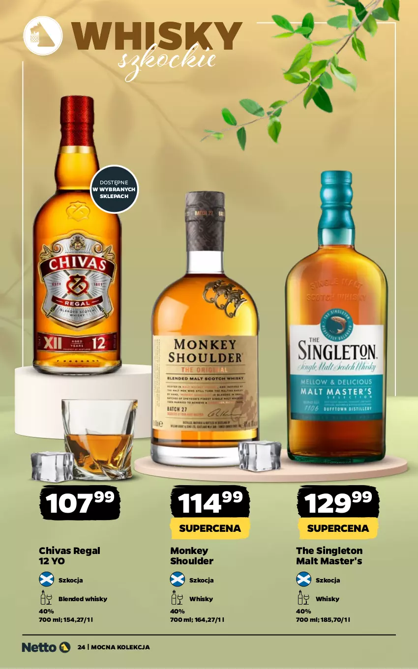 Gazetka promocyjna Netto - Alkohole - Mocne - ważna 13.04 do 26.04.2026 - strona 24 - produkty: Koc, Whisky
