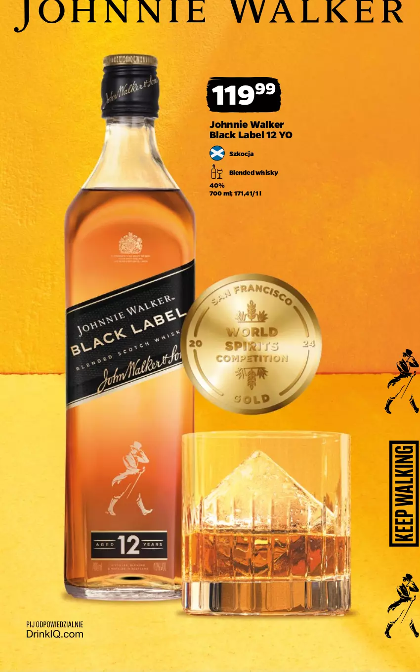 Gazetka promocyjna Netto - Alkohole - Mocne - ważna 13.04 do 26.04.2026 - strona 25 - produkty: Johnnie Walker, Koc, Lack, Whisky