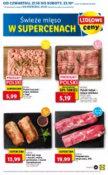 Gazetka promocyjna Lidl - GAZETKA - Gazetka - ważna od 24.10 do 24.10.2021 - strona 15 - produkty: Kurczak, Mięso mielone, Sos, Polędwiczka wieprzowa, Noga z kaczki, Morliny, Wino, Mięso