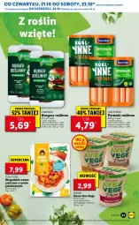 Gazetka promocyjna Lidl - GAZETKA - Gazetka - ważna od 24.10 do 24.10.2021 - strona 23 - produkty: Ser, Ryż, Parówki, Kawa, Tarczyński, Burger, Czekolada, Bakoma, Deser