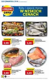 Gazetka promocyjna Lidl - GAZETKA - Gazetka - ważna od 24.10 do 24.10.2021 - strona 24 - produkty: Pstrąg tęczowy, Karp, Ryby i owoce morza, Owoce morza, Pstrąg, Owoce, Grill