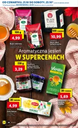 Gazetka promocyjna Lidl - GAZETKA - Gazetka - ważna od 24.10 do 24.10.2021 - strona 28 - produkty: Torebka, Por, Herbata czarna, Lack, Konfitura, Lipton, Teekanne, Herbata