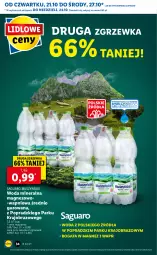 Gazetka promocyjna Lidl - GAZETKA - Gazetka - ważna od 24.10 do 24.10.2021 - strona 34 - produkty: Mus, Woda mineralna, Woda, Obraz, Magnez