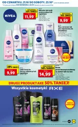 Gazetka promocyjna Lidl - GAZETKA - Gazetka - ważna od 24.10 do 24.10.2021 - strona 47 - produkty: Makijaż, Krem do twarzy, Krem przeciwzmarszczkowy, Mleczko, Tonik, Mars, Nivea, Fa