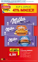 Gazetka promocyjna Lidl - GAZETKA - Gazetka - ważna od 24.10 do 24.10.2021 - strona 6 - produkty: Czekolada, Oreo, Milka