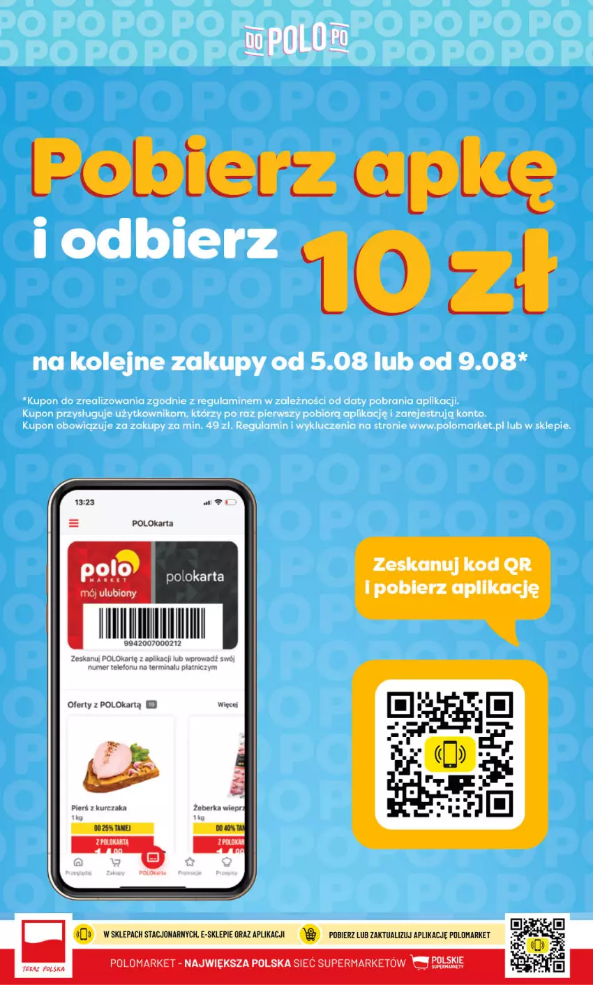 Gazetka promocyjna PoloMarket - Gazetka pomocyjna - ważna 02.08 do 08.08.2023 - strona 58 - produkty: Kurczak, Telefon, Tera